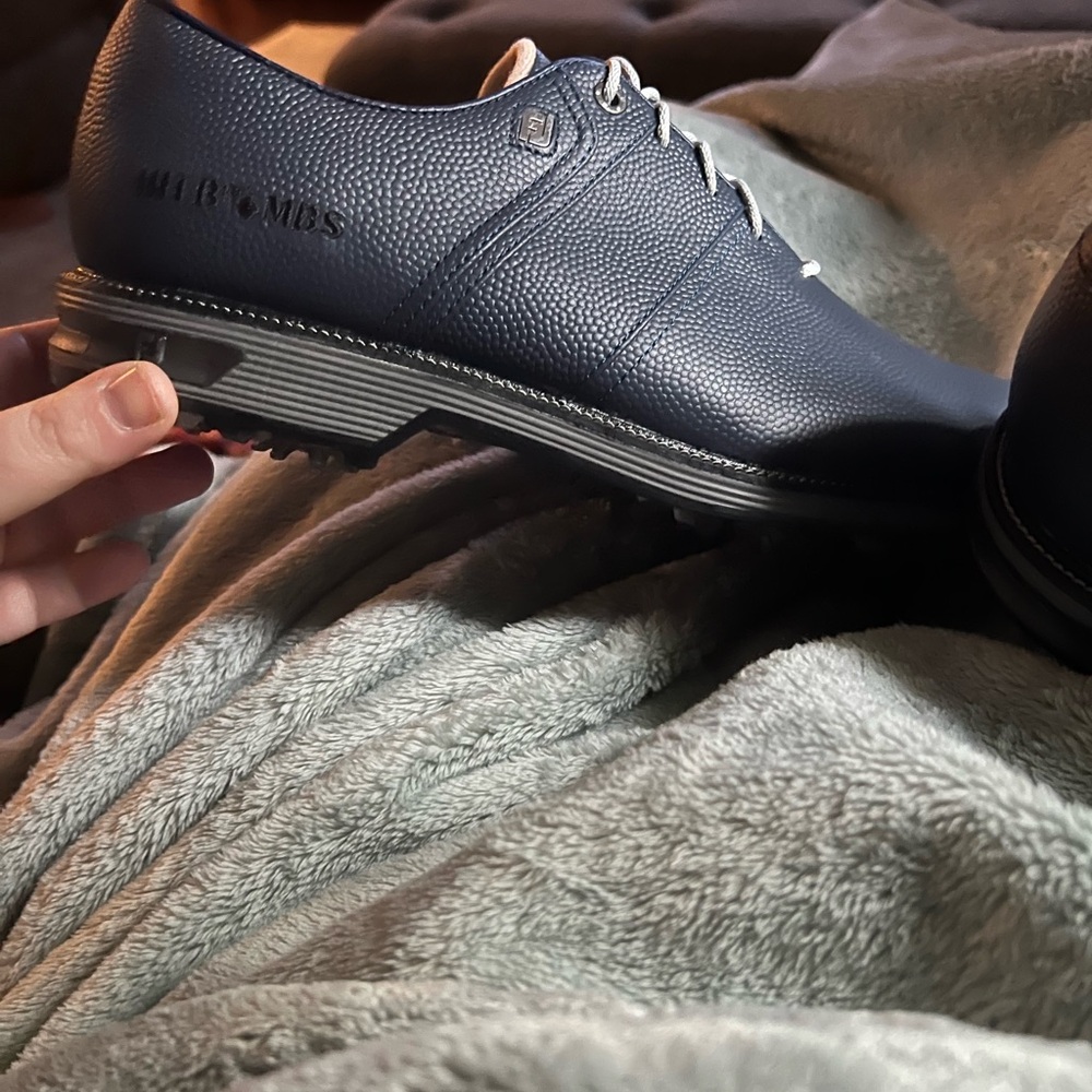 FootJoy Premier Series Navy Pebbled Leather Oxford (NWB)
